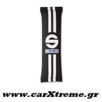 Μαξιλαράκι Ζώνης Ασφαλείας 77 Λεπτό Μαύρο Sparco