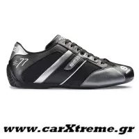Παπούτσια Time 77 Μαύρο-Silver Sparco