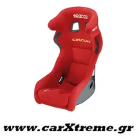 Εσωτερικό Κάθισμα Racing Circuit Κόκκινου Χρώμα Sparco