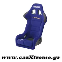 Εσωτερικό Κάθισμα Racing Corsa Μπλε Χρώμα Sparco