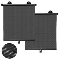 Ηλιοπροστασία Αυτοκινήτου Για Τα Πλαϊνά Τζάμια Ρολό 40 x 45cm 2 Τεμάχια 13394