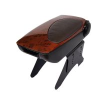 Κεντρική Κονσόλα / Τεμπέλης / Υποβραχιόνιο Αυτοκινήτου Classic Με Ποτηροθήκες Καφέ Universal 22206