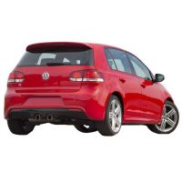 Πισινός Προφυλακτήρας Για VW Golf VI (6) 08-11 R20 Look