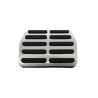 Πεντάλ Αλουμινίου Κουμπωτά Και Footrest Για VW Passat B6 05-10 / Passat B7 10-14 / Passat CC Αυτόματα Σετ 3 Τεμάχια KPVW02