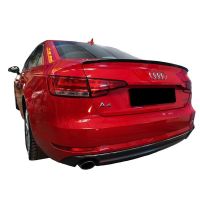 Αεροτομή Πορτ Παγκάζ Για Audi A4 B9 16+ Από Abs Πλαστικό Γυαλιστερό Μαύρο