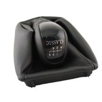 Πόμολο Λεβιέ Ταχυτήτων Με Φυσούνα Μαρκέ Μαύρο Για Mercedes E-Class W211 Με 5 Ταχύτητες GK0811