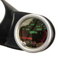 Όργανο Θερμοκρασίας Λαδιού Racesport "Phantom Look" Φιμέ 52mm Με 7 Χρώματα