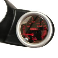 Όργανο Θερμοκρασίας Λαδιού Racesport "Phantom Look" Φιμέ 52mm Με 7 Χρώματα