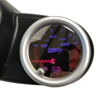 Όργανο Θερμοκρασίας Λαδιού Racesport "Phantom Look" Φιμέ 52mm Με 7 Χρώματα