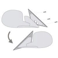 Βάσεις Sport Καθρεπτών Για Chrysler PT Cruiser 00-10 Ζευγάρι 2 Τεμάχια