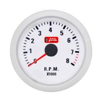 Στροφόμετρο R.P.M. Auto Gauge Λευκό 52mm 11689