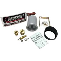 Όργανο Θερμοκρασίας Λαδιού Prosport Diamond Mirror Look Φιμέ 52mm 270 Μοίρες