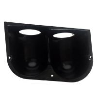 Βάση Για Όργανα Ταμπλό Διπλή (2 x 52mm) Μαύρη Auto Gauge