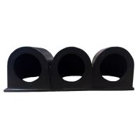 Βάση Για Όργανα Ταμπλό Τριπλή (3 x 52mm) Μαύρη Auto Gauge