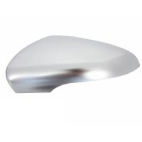 Καπάκια Καθρεφτών Για VW Golf VI (6) 08-12, Touran 10-15 Brushed Aluminium Πάνω-Κάτω Σετ 4 Τεμάχια