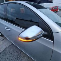 Καπάκια Καθρεφτών Για VW Golf VI (6) 08-12, Touran 10-15 Brushed Aluminium Πάνω-Κάτω Σετ 4 Τεμάχια