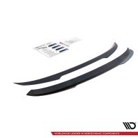 Αεροτομή Οροφής Πρόσθετο Για Seat Leon Mk4 2020+ FR Hatchback Gloss Black Maxton Design Από Abs Πλαστικό 1 Τεμάχιο