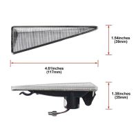 Πλαϊνά Φλας Φτερού Για Renault Megane 02-05 / Scenic 03-09 / Espace Led Dynamic Άσπρα 2 Τεμάχια