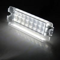 Led Φαναράκια Πινακίδας Για Dacia Logan 04+ , Sandero 08+, Renault Symbol 12+ Ζευγάρι 2 Τεμάχια