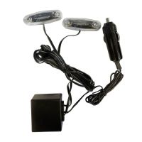 Διακοσμητικός Φωτισμός "Led & Strobo Flashing" TR-6219 Μπλε 2 Led & 1 Strobo 2 Τεμάχια