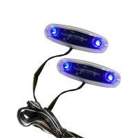 Διακοσμητικός Φωτισμός "Led & Strobo Flashing" TR-6219 Μπλε 2 Led & 1 Strobo 2 Τεμάχια