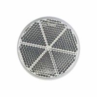 Αντανακλαστικό Αυτοκόλλητο Στρόγγυλο 60mm Proplast Λευκό 26101103 1 Τεμάχιο