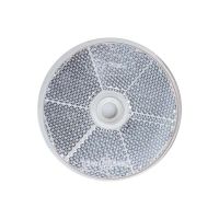 Αντανακλαστικό Αυτοκόλλητο & Βιδωτό Στρόγγυλο 60mm Proplast Λευκό 26108103 1 Τεμάχιο