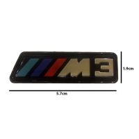 Σήμα M3 Για Καρδιές Bmw F30 / E90 Κουμπωτό 5.7cm x 1.9cm 1 Τεμάχιο