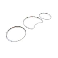 Δαχτυλίδια Καντράν Για Mercedes-Benz C-Class W202 96-00 Χρώμιο