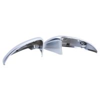 Καπάκια Καθρεφτών Για VW Golf VII (7) 12-20 / Touran 15+ Brushed Aluminium 2 Τεμάχια