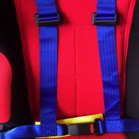 Ζώνη Αγωνιστική 4 Σημείων Μπλε Χρώμα 1 Τεμάχιο