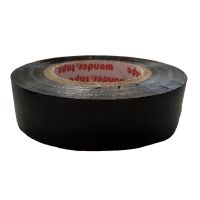 Μονωτική Ταινία Wonder Μαύρη Pvc 19mm x 20m 1 Τεμάχιο