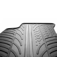 Πατάκια Αυτοκινήτου Gledring 0062 Vw Golf V (5) 03-08 / VI 08-12 / Jetta 07-10 / Scirocco 09+ Μαύρο 4 Τεμάχια