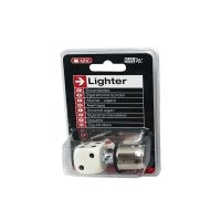 Αναπτήρας Αυτοκινήτου 12 Volt Race Sport "Ζάρι" Λευκό LGT5000