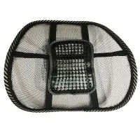 Ανατομικό / Ορθοπεδικό Στήριγμα Πλάτης / Massage Guard 39.5 x 37.5cm Μαύρο 1 Τεμάχιο 0542