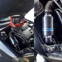 Κιτ Εισαγωγής Αέρα Βαρελάκι Carbon Με Στροβιλιστή Αέρα