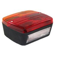 Φανάρι Τρέιλορ Απλό 12 Volt 105 x 97 x 50mm Tenzo-R 27883 Με Λάμπες 1 Τεμάχιο