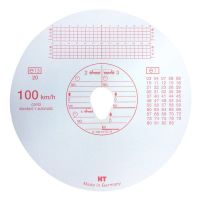 Ταχογράφοι Haug Original Combi 100Km/h 100 Τεμάχια