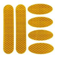 Αυτοκόλλητα Αντανακλαστικά Large 3M ΚΙΤ Συσκευασία 6 Τεμάχια Πορτοκαλί 24688