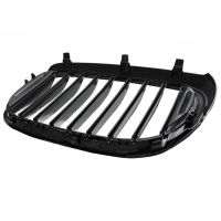 Καρδιές Μάσκας Για Bmw 7 G11 / G12 14-19 Μαύρο Γυαλιστερό 2 Τεμάχια