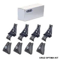 Πόδια / Άκρα Για Μπάρες Οροφής CRUZ Optima 932-352 Για Chevrolet / Daewoo Lanos 97-08 / Nubira 97-04 Σετ 4 Τεμάχια