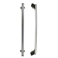 Μπάρες Οροφής Αλουμινίου CRUZ Aluplus 925-434 Σετ Με Πόδια Για Fiat Punto / Grande Punto / Evo 05-12 / 12+ 3D Ασημί 2 Τεμάχια