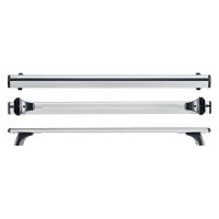 Μπάρες Οροφής Αλουμινίου Αεροδυναμικές CRUZ 924-776 Airo T-133cm Ασημί 2 Τεμάχια