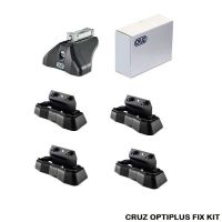 Πόδια / Άκρα Για Μπάρες Οροφής CRUZ Optiplus FIX 936-041 Για Mercedes-Benz E-Class C238 Coupe 17+ Σετ 4 Τεμάχια
