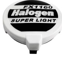 Προβολέας Στρόγγυλος Ø160mm H3 12 Volt 55W FX1160 Λευκός Με Καπάκι 1 Τεμάχιο