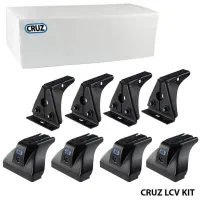 Πόδια / Άκρα Για Μπάρες & Σχάρες Οροφής CRUZ LCV 934-330 Για Ford Tourneo / Transit Connect 02-13 / Citroen C15 84-05 Σετ 4 Τεμάχια
