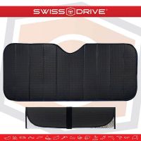 Ηλιοπροστασία Παρμπρίζ Αλουμινίου Μαύρο Matte Large MATTBLK 145 x70 cm 1 Τεμάχιο