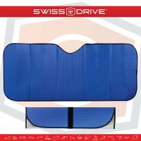 Ηλιοπροστασία Παρμπρίζ Αλουμινίου Μπλε Matte Large MATTBLU 145 x70 cm 1 Τεμάχιο