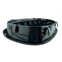 Καρδιές Μάσκας Για Bmw 3 E46 03-06 Coupe/Cabrio M4 Look Με Διπλή Γρίλια  Μαύρο Γυαλιστερό 2 Τεμάχια