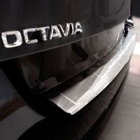 Προστατευτικό Πίσω Προφυλακτήρα Για Skoda Octavia IV (4) NX 19+ Estate / Caravan Από Ανοξείδωτο Ατσάλι (Steel)